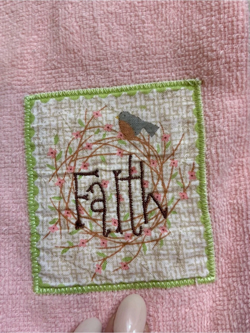 Lot of Six Spring and Valentine’s Themed Hand and Tea Towels
